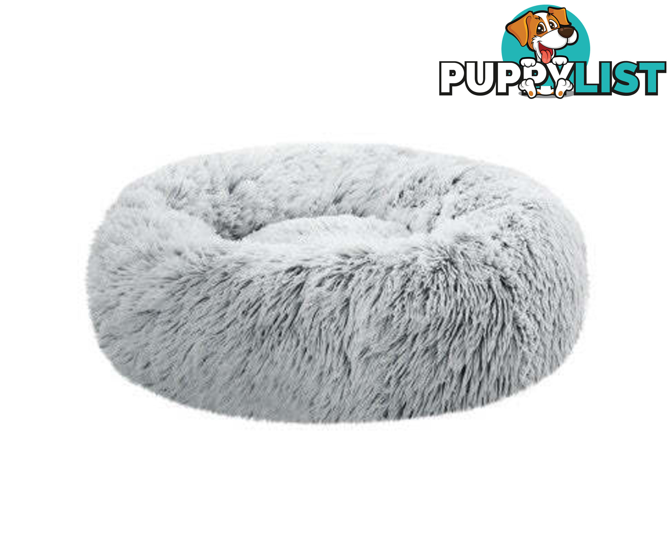 Pet Bed Dog Cat Calming Bed Sleeping Comfy Washable - PET-BED-D110-WHBR