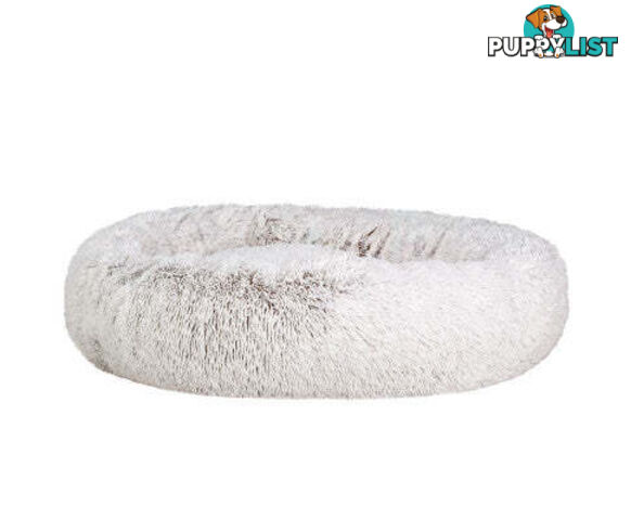 Pet Bed Dog Cat Calming Bed Sleeping Comfy Washable - PET-BED-D110-WHBR