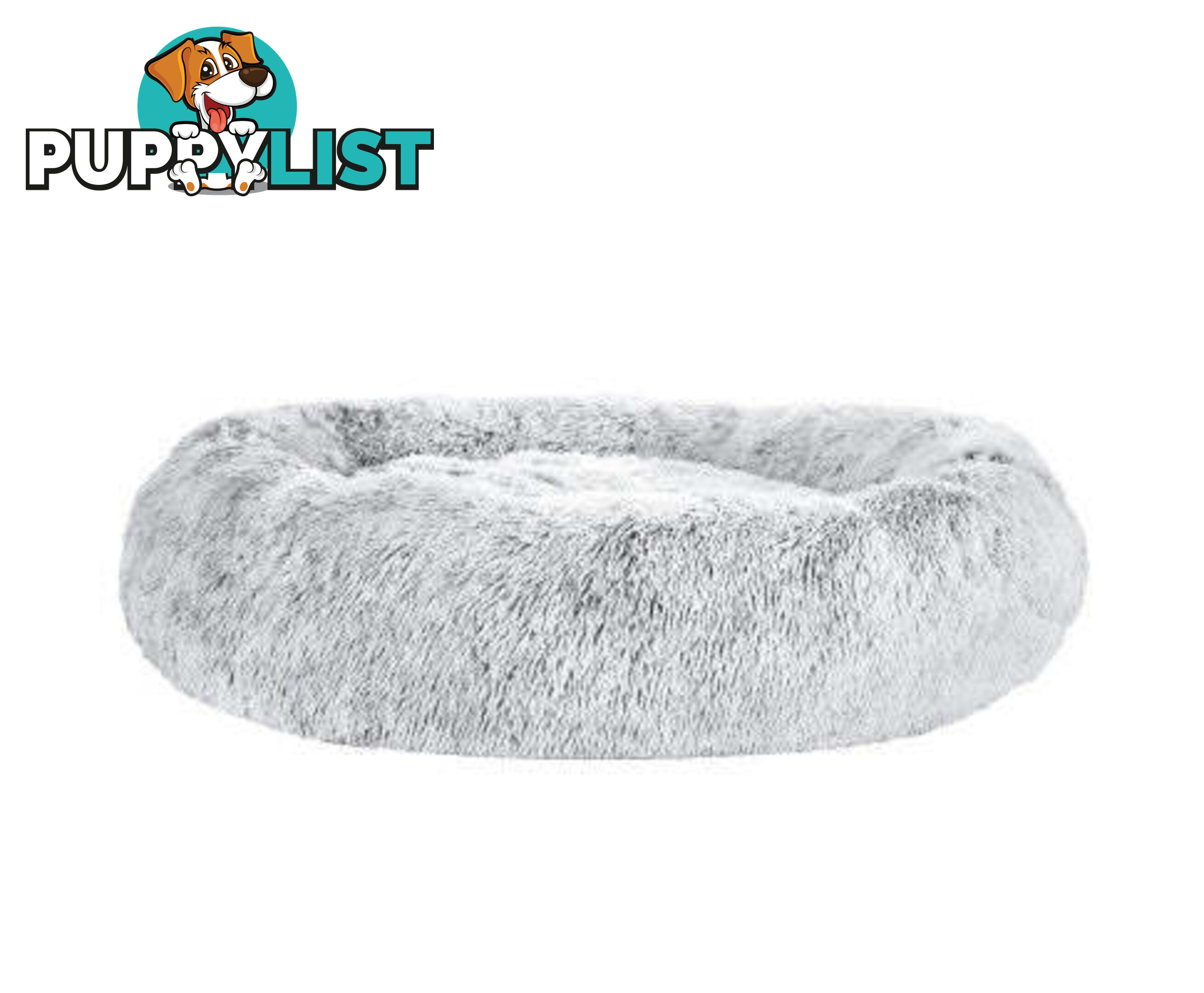 Pet Bed Dog Cat Calming Bed Sleeping Comfy Washable - PET-BED-D110-WHBR
