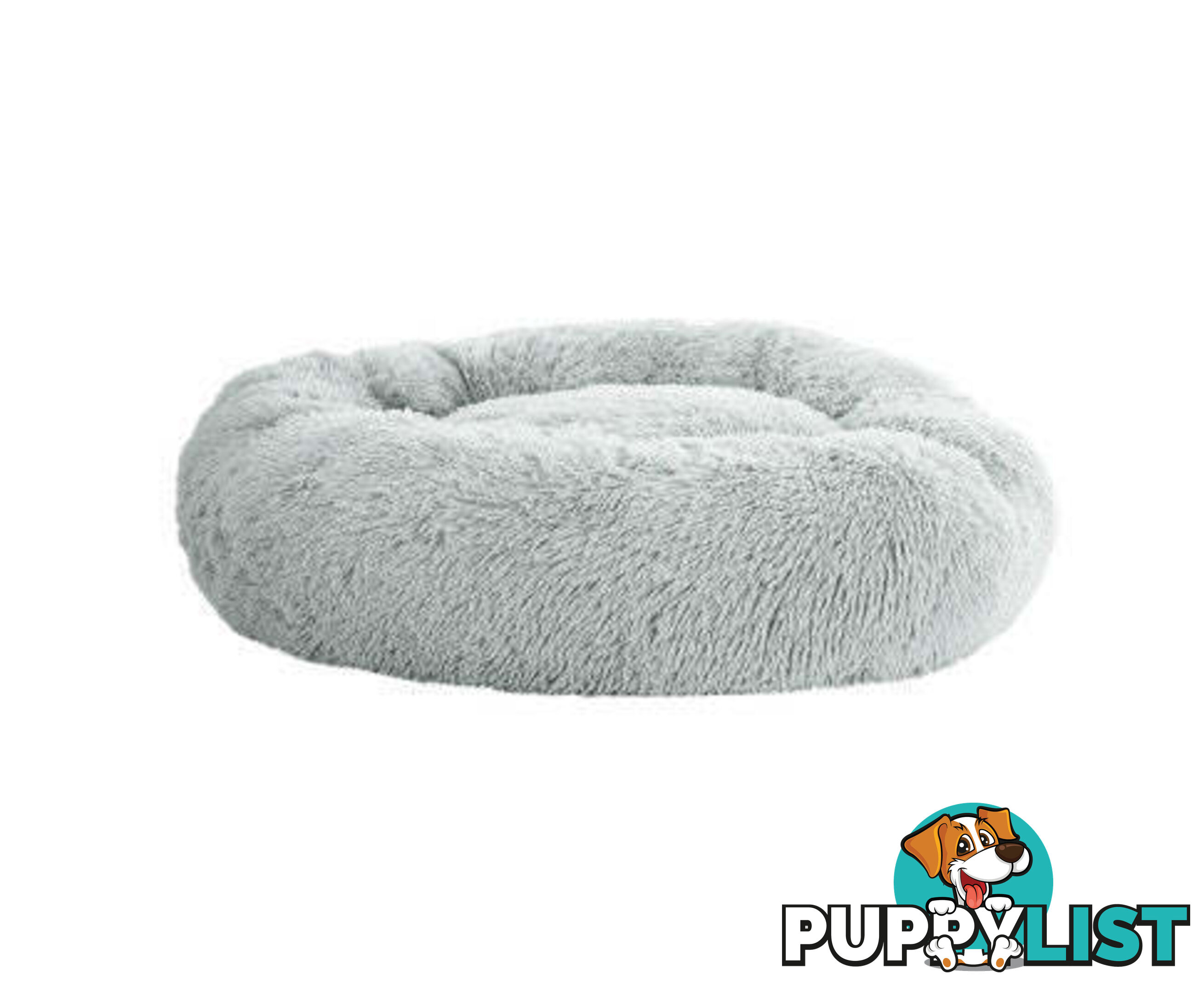 Pet Bed Dog Cat Calming Bed Sleeping Comfy Washable - PET-BED-D110-WHBR