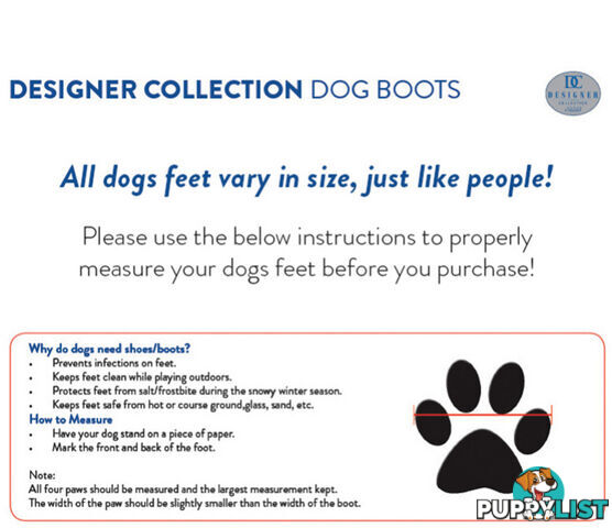 Dog Boots Mesh - Prestige Pets - PPP-66-4004-PK