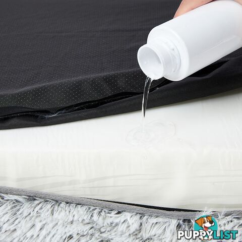 PaWz Pet Bed Orthopedic Sofa Dog Beds Bedding Soft Warm Mat Mattress Cushion - WB-PT1048-L-GY