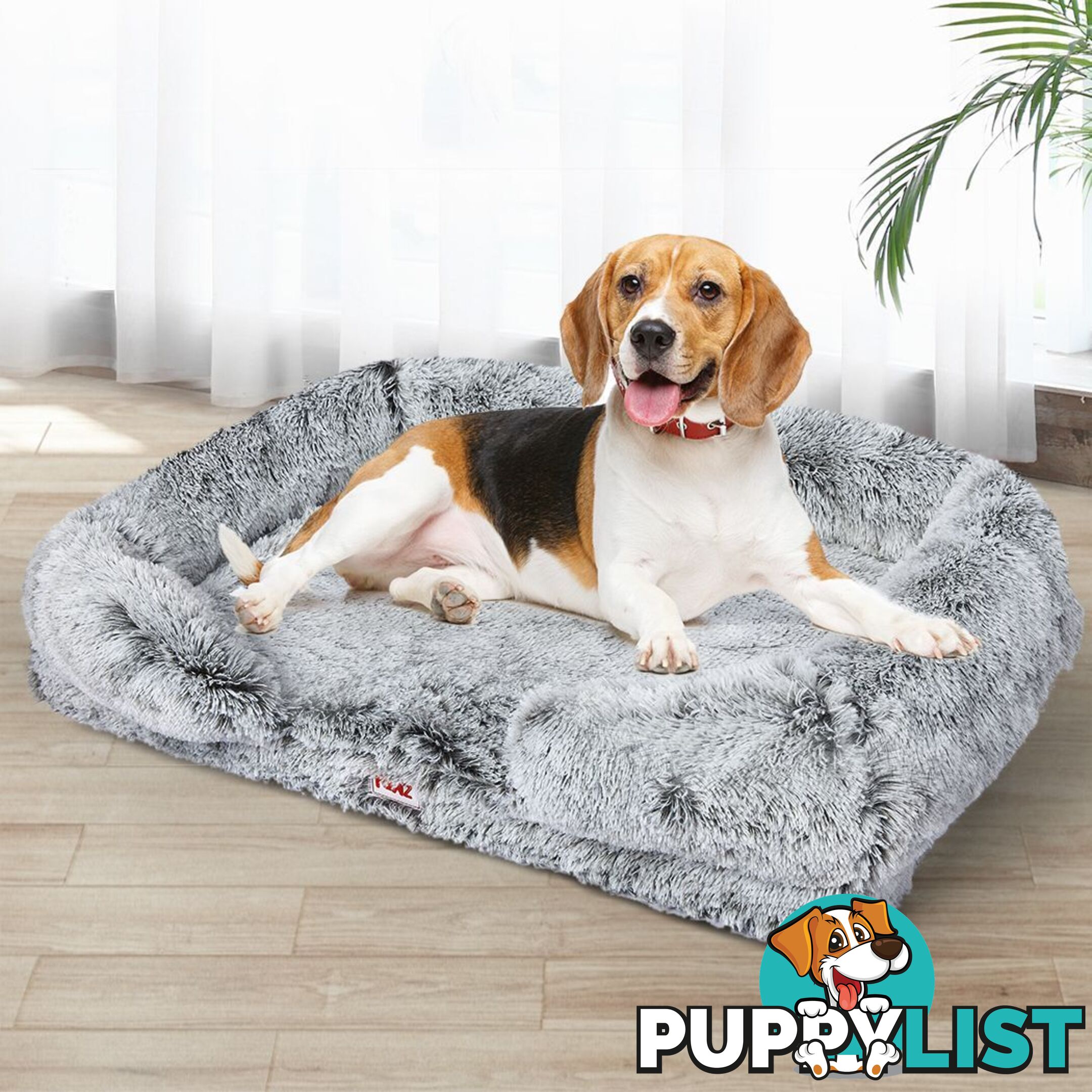PaWz Pet Bed Orthopedic Sofa Dog Beds Bedding Soft Warm Mat Mattress Cushion - WB-PT1048-L-GY