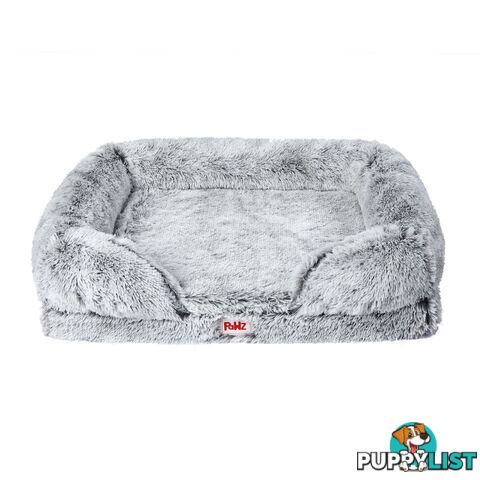 PaWz Pet Bed Orthopedic Sofa Dog Beds Bedding Soft Warm Mat Mattress Cushion - WB-PT1048-L-GY