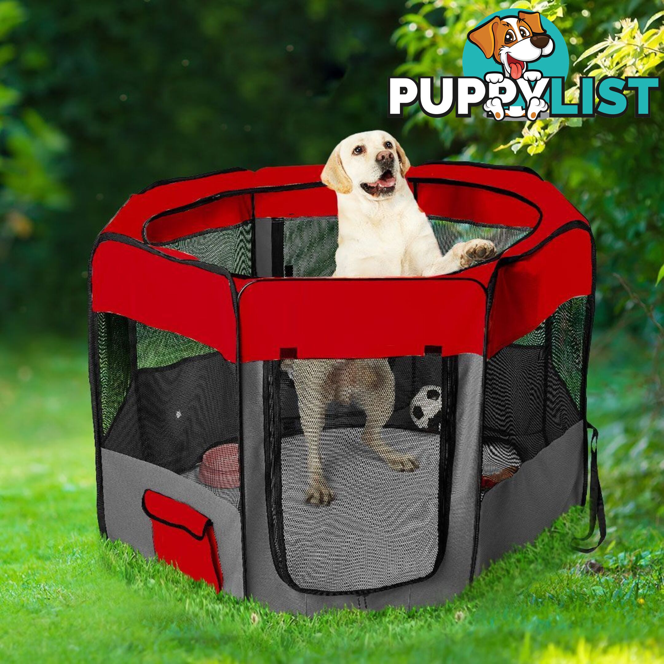 Large Foldable Plastic Cat Litter Box - Easy Cleaning - V488-PCFCB-BU