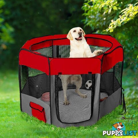 Large Foldable Plastic Cat Litter Box - Easy Cleaning - V488-PCFCB-BU