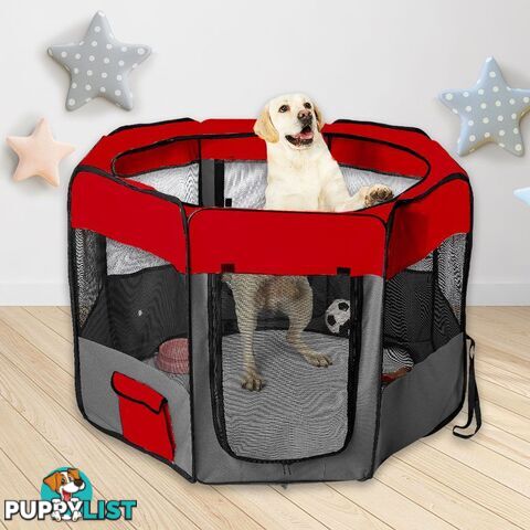 Large Foldable Plastic Cat Litter Box - Easy Cleaning - V488-PCFCB-BU