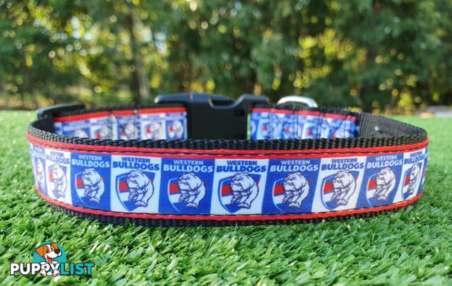 AFL Dog Collars, Footy - Aussie Rules - Moondidley Pets - MDPCOLAFLSSKS