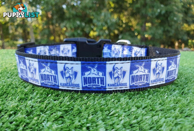 AFL Dog Collars, Footy - Aussie Rules - Moondidley Pets - MDPCOLAFLSSKS