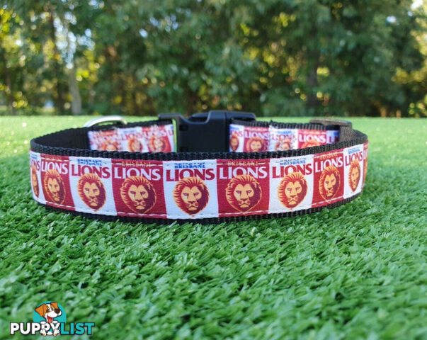 AFL Dog Collars, Footy - Aussie Rules - Moondidley Pets - MDPCOLAFLSSKS