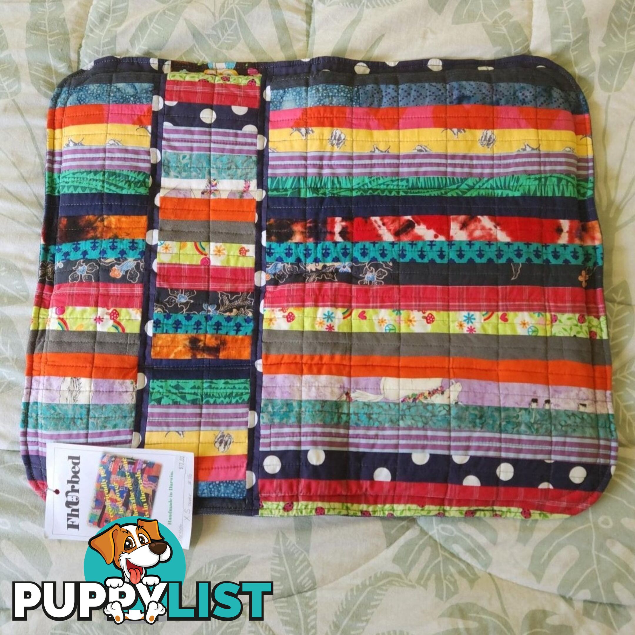 Eco-Friendly Cover - Hand Made Pet Bed - Fhurbeds - FBCXS123