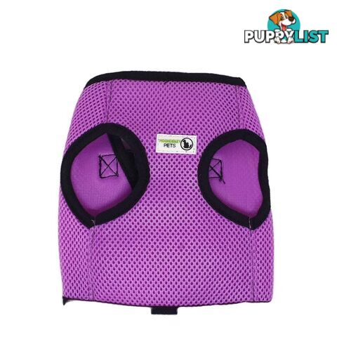 Doggie ID Vest Soft Air Mesh Personlised Embroidered - MDPIDVESSGRN