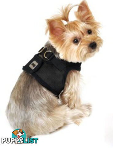 Doggie ID Vest Soft Air Mesh Personlised Embroidered - MDPIDVESSGRN