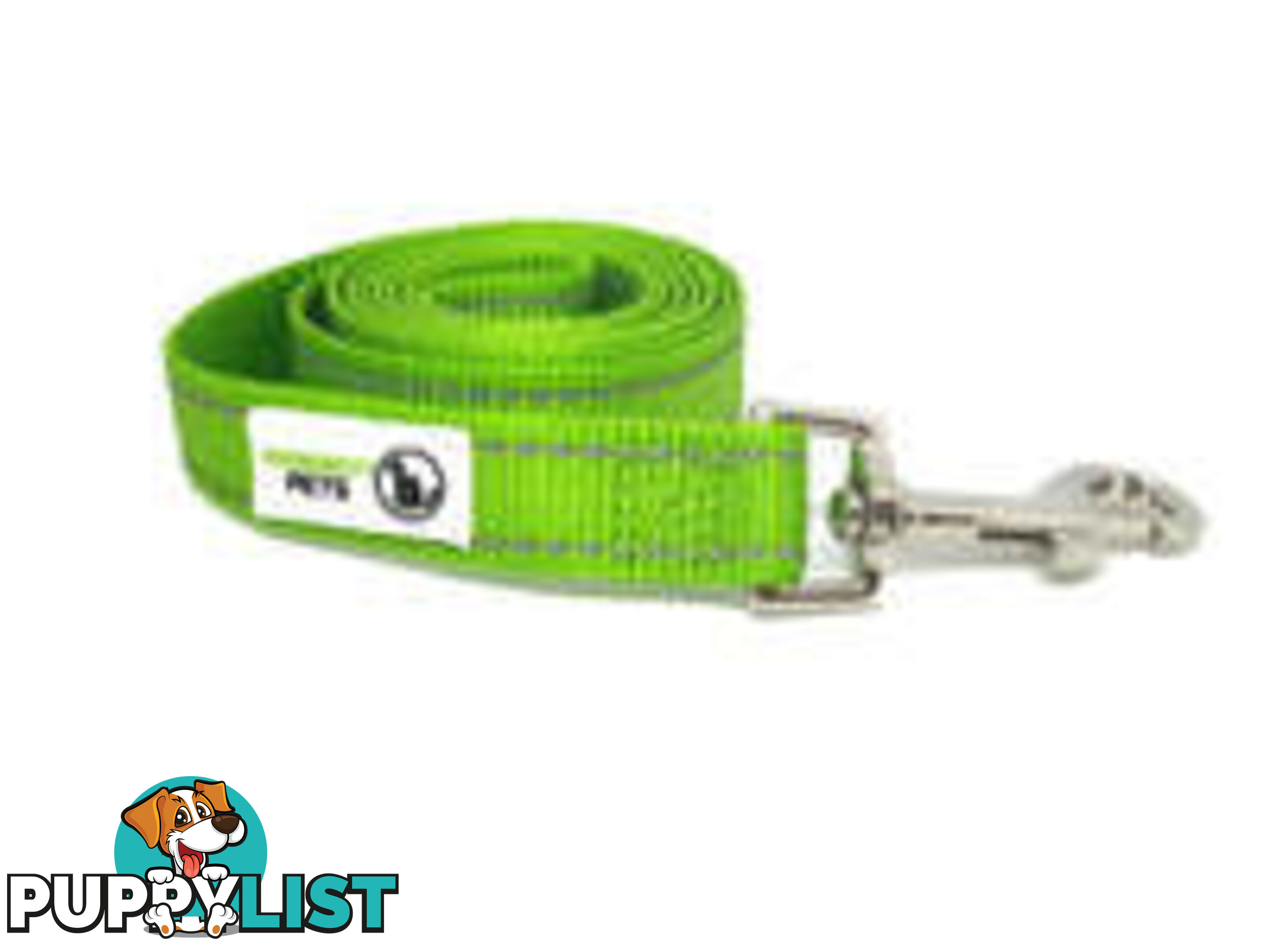 1.8m Nylon w/Reflective Stitching Dog Lead - Moondidley Pets - MDPLDREFTUR201.8