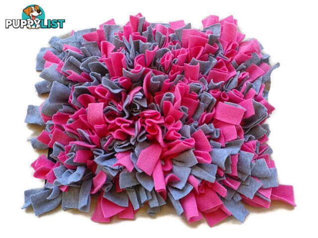 Snuffle Mats - Premium Heavy Duty Rubber Based - Pet Treat Play - Calms Anxiety - Slow Feeder - SNUFFLE-S-NABK