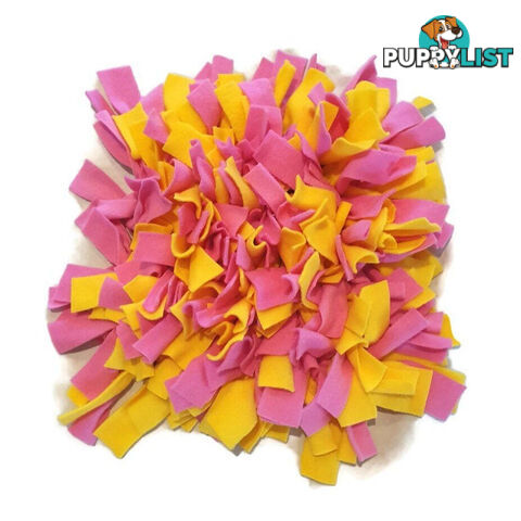 Snuffle Mats - Premium Heavy Duty Rubber Based - Pet Treat Play - Calms Anxiety - Slow Feeder - SNUFFLE-S-NABK