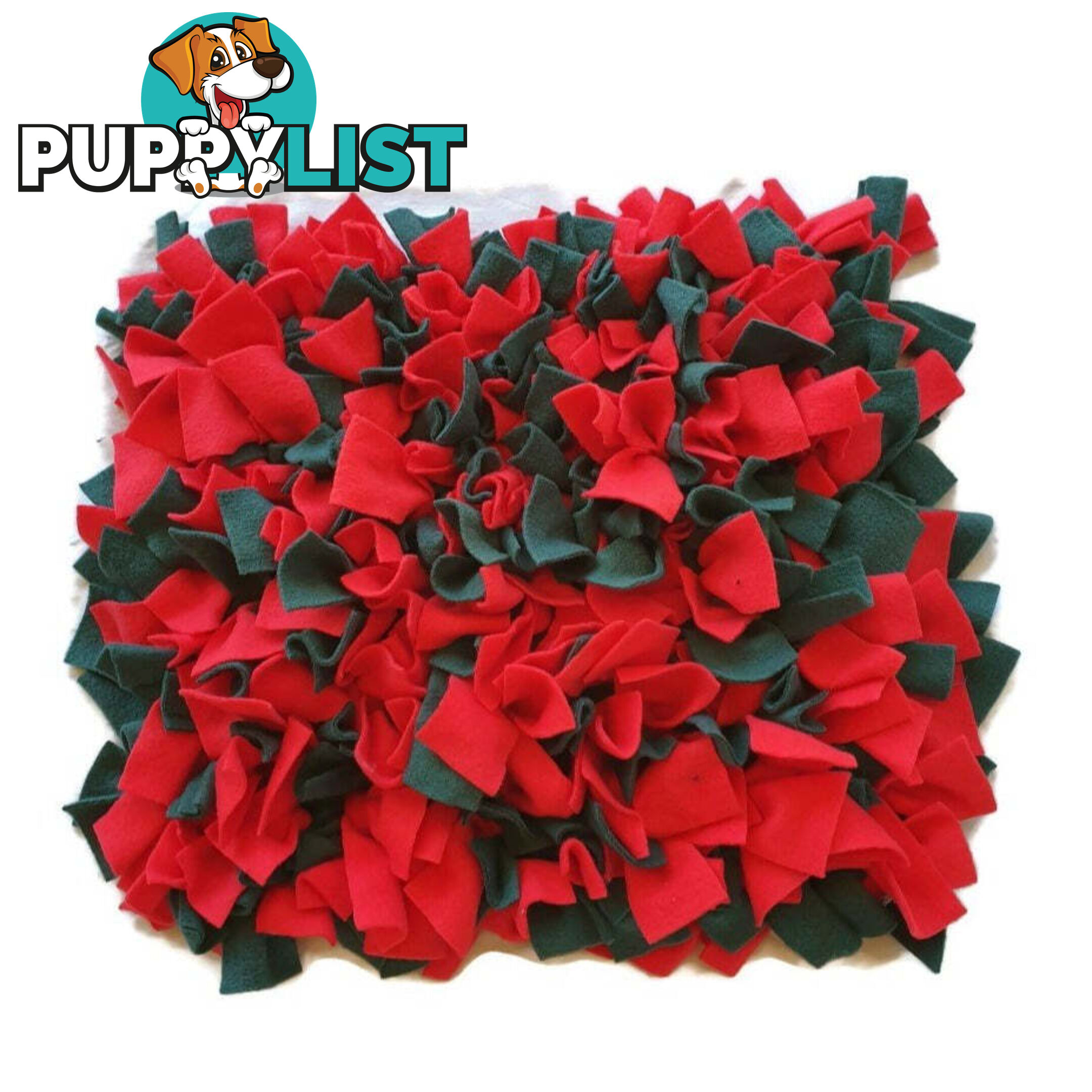 Snuffle Mats - Premium Heavy Duty Rubber Based - Pet Treat Play - Calms Anxiety - Slow Feeder - SNUFFLE-S-NABK