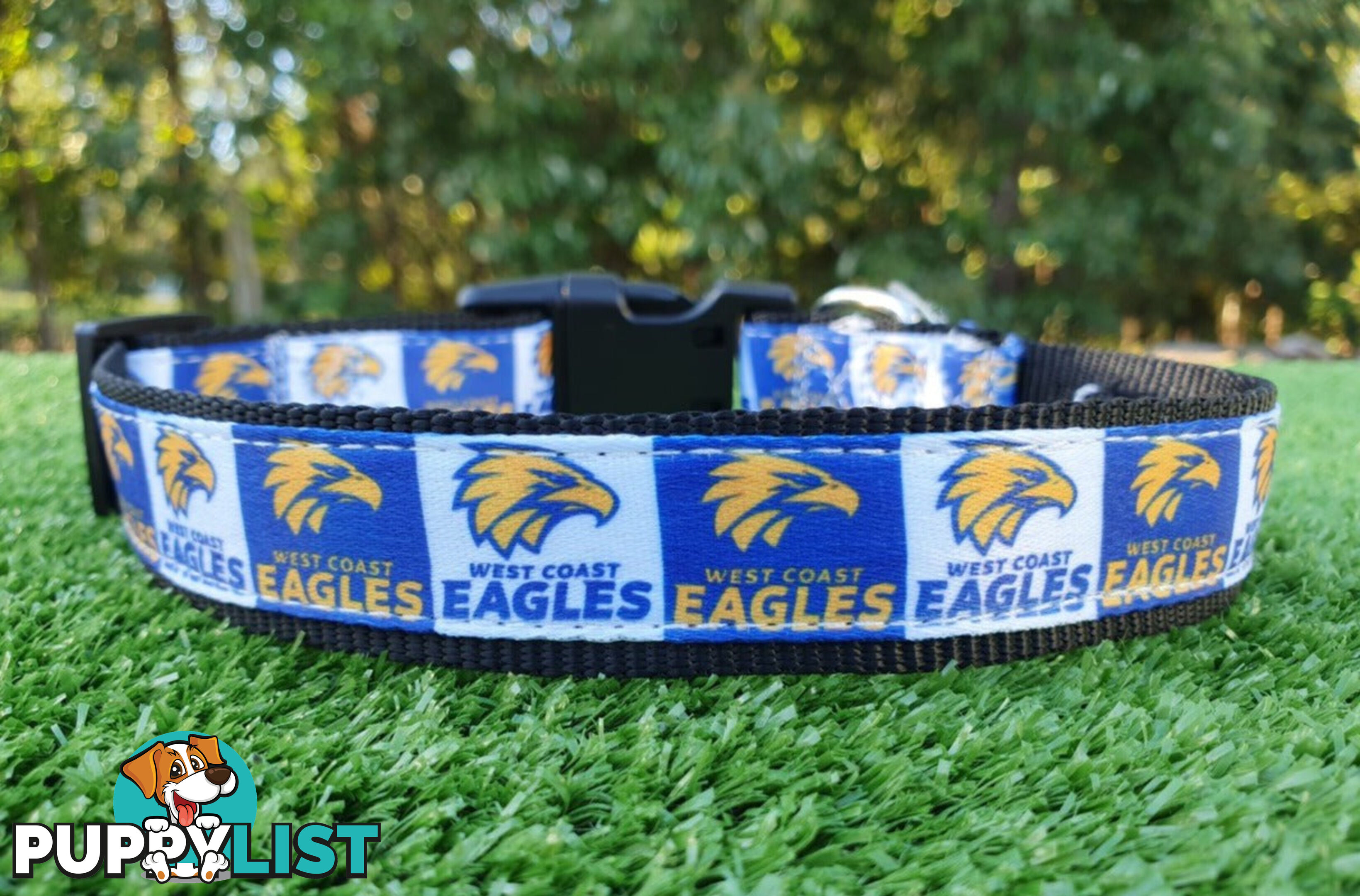 AFL Dog Collars, Footy - Aussie Rules - Moondidley Pets - MDPCOLAFLMGC