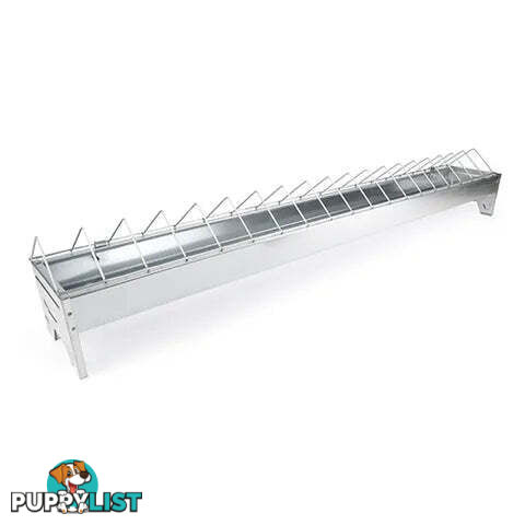 POULTRY GALVANISED FEED TROUGH - BAINBRIDGE - BB-A8071