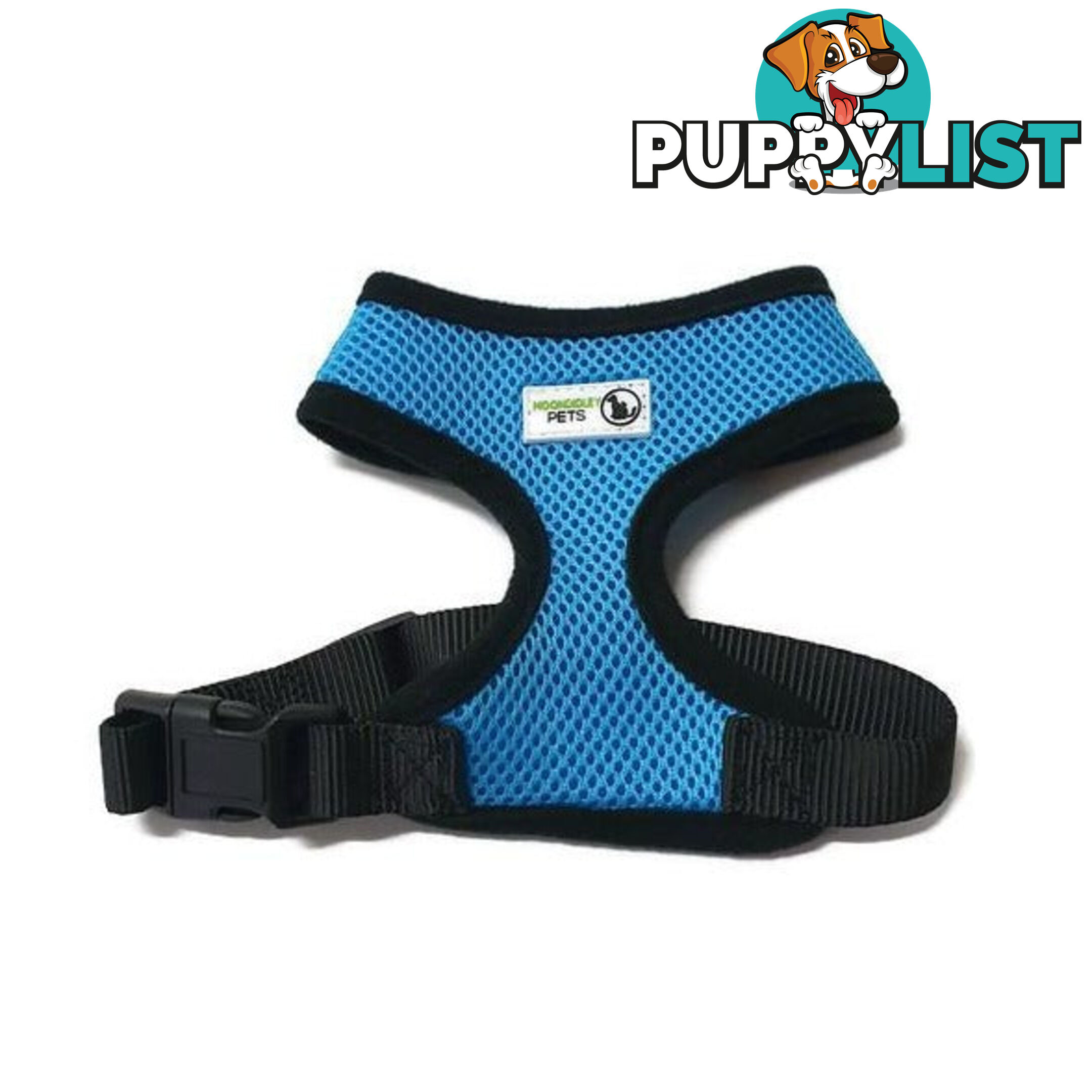 Pet Harness Soft Air Mesh Padded Adjustable  - Moondidley Pets - MDPHARMESSPUR