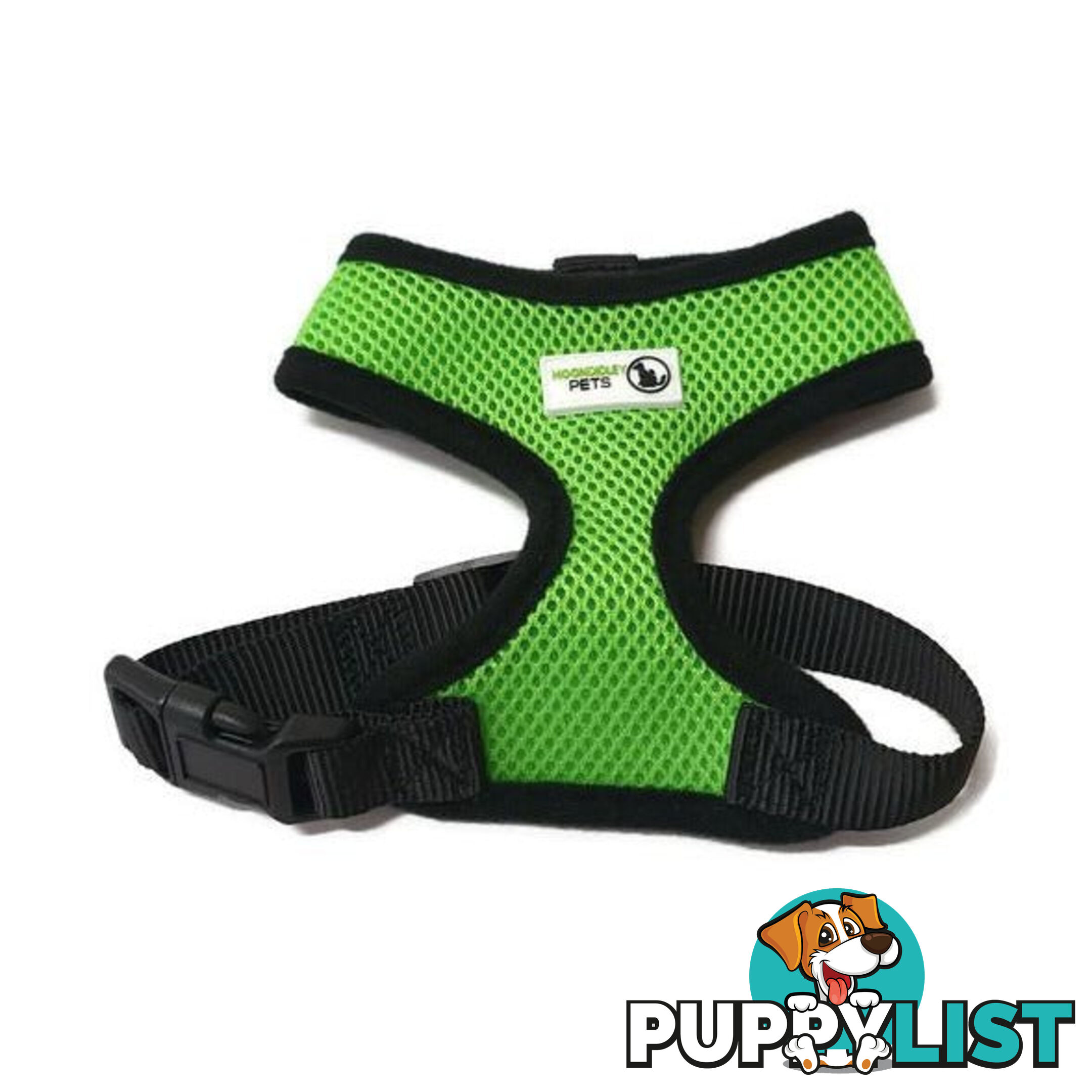Pet Harness Soft Air Mesh Padded Adjustable  - Moondidley Pets - MDPHARMESSPUR
