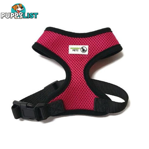 Pet Harness Soft Air Mesh Padded Adjustable  - Moondidley Pets - MDPHARMESSPUR