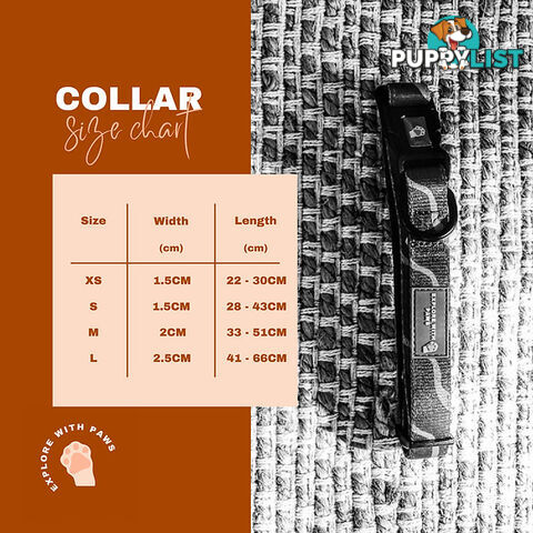 Designer Dog Collars by Explore with Paws - EWPCOLLLEON