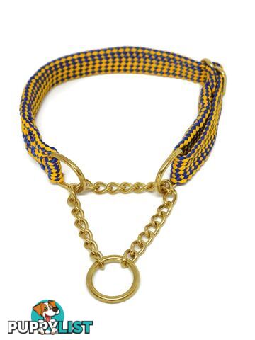 Martingale Dog Collars No Stitching Tough Yarnix - YNXCOLMARM10BLU