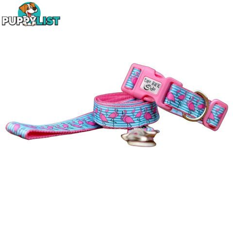 Flamingo Dog Lead / Dog Leash - Hand Made by The Bark Side - TBSLDFLA251.2