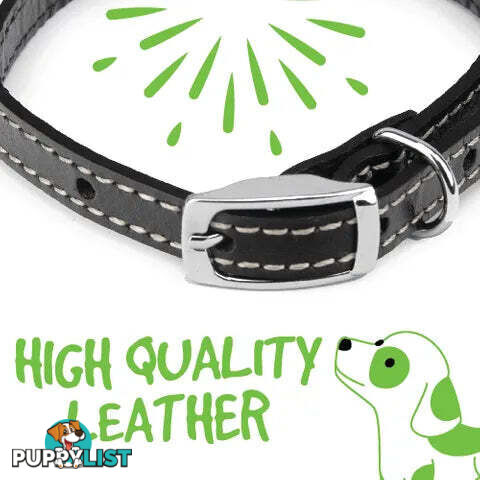 LEATHER COLLARS - BAINBRIDGE - BB-A7150-BRN