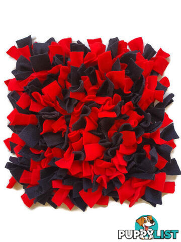 Snuffle Mats - Premium Heavy Duty Rubber Based - Pet Treat Play - Calms Anxiety - Slow Feeder - SNUFSPNKBLK