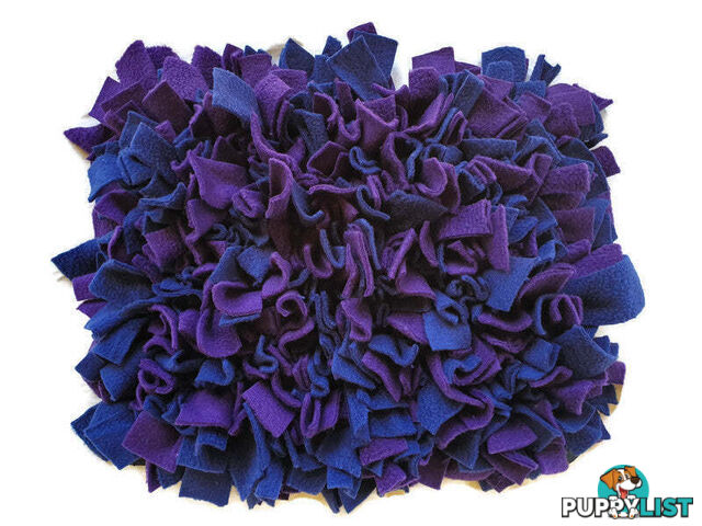 Snuffle Mats - Premium Heavy Duty Rubber Based - Pet Treat Play - Calms Anxiety - Slow Feeder - SNUFSPNKBLK
