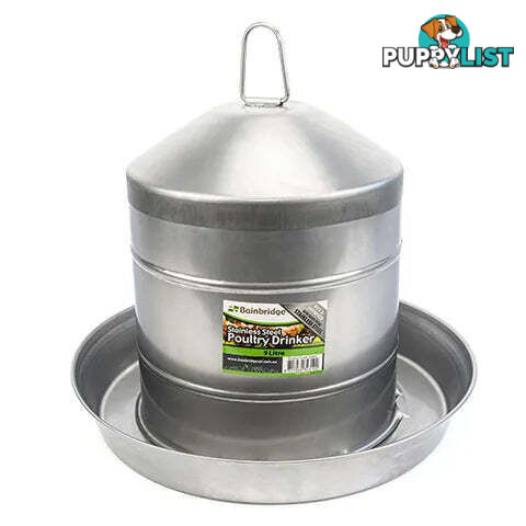 STAINLESS STEEL POULTRY DRINKER - BAINBRIDGE - BB-A8052