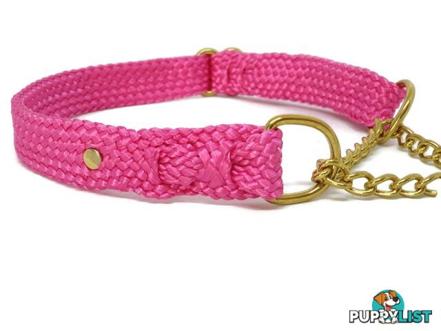 Martingale Dog Collars No Stitching Tough Yarnix - YNXCOLMARXL20HGRNRED