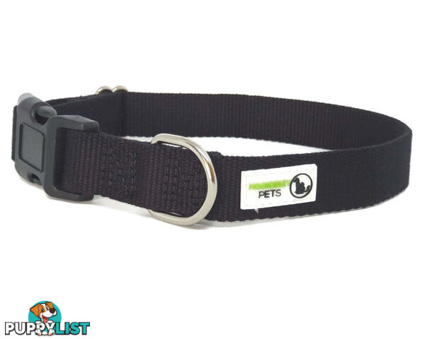 100% Pure Bamboo Fibre Dog Collar Plastic Buckle - Moondidley Pets - MDPCOLBAMXSNAV