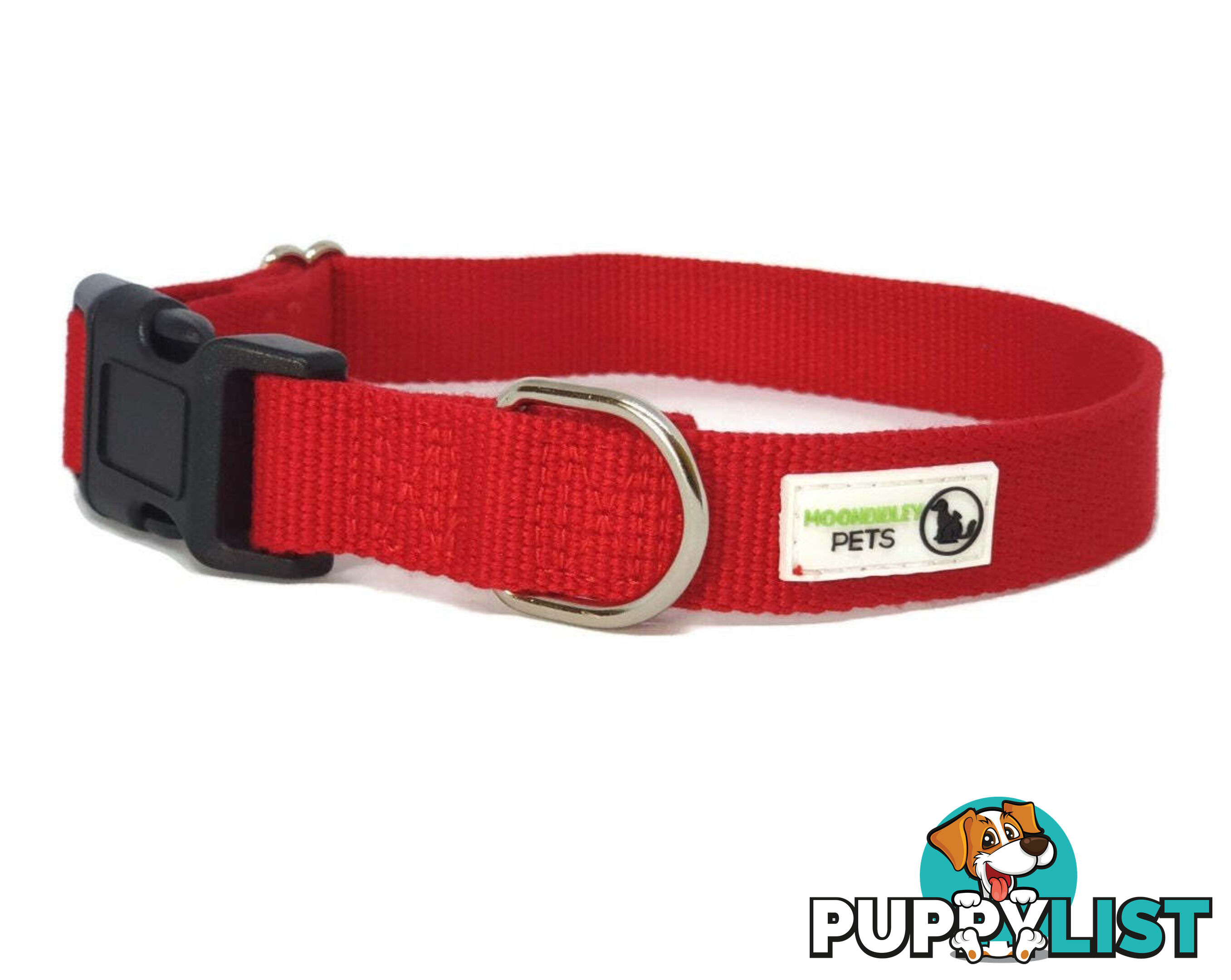 100% Pure Bamboo Fibre Dog Collar Plastic Buckle - Moondidley Pets - MDPCOLBAMXSNAV