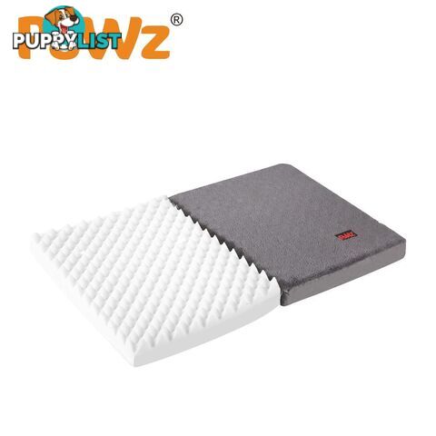 Pet Bed Foldable Dog Puppy Beds Cushion Pad Pads Soft Plush Black PaWz - WB-JC1045-XXL-BK