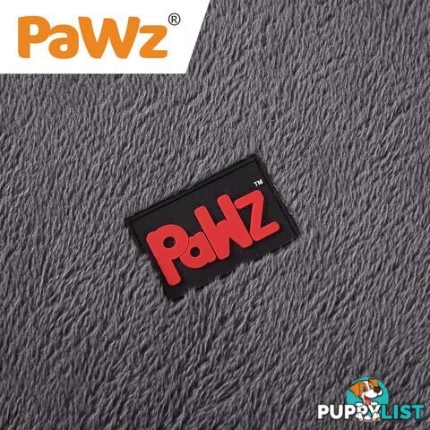 Pet Bed Foldable Dog Puppy Beds Cushion Pad Pads Soft Plush Black PaWz - WB-JC1045-XXL-BK