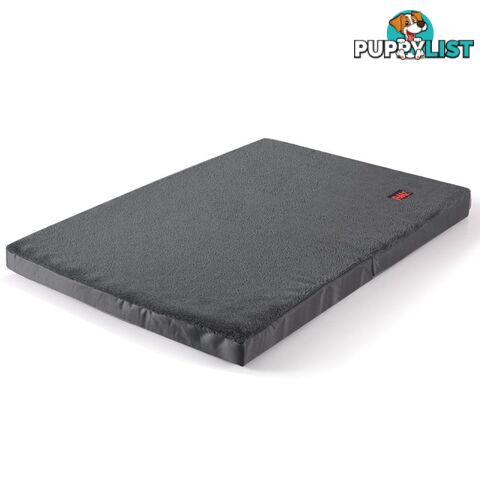 Pet Bed Foldable Dog Puppy Beds Cushion Pad Pads Soft Plush Black PaWz - WB-JC1045-XXL-BK