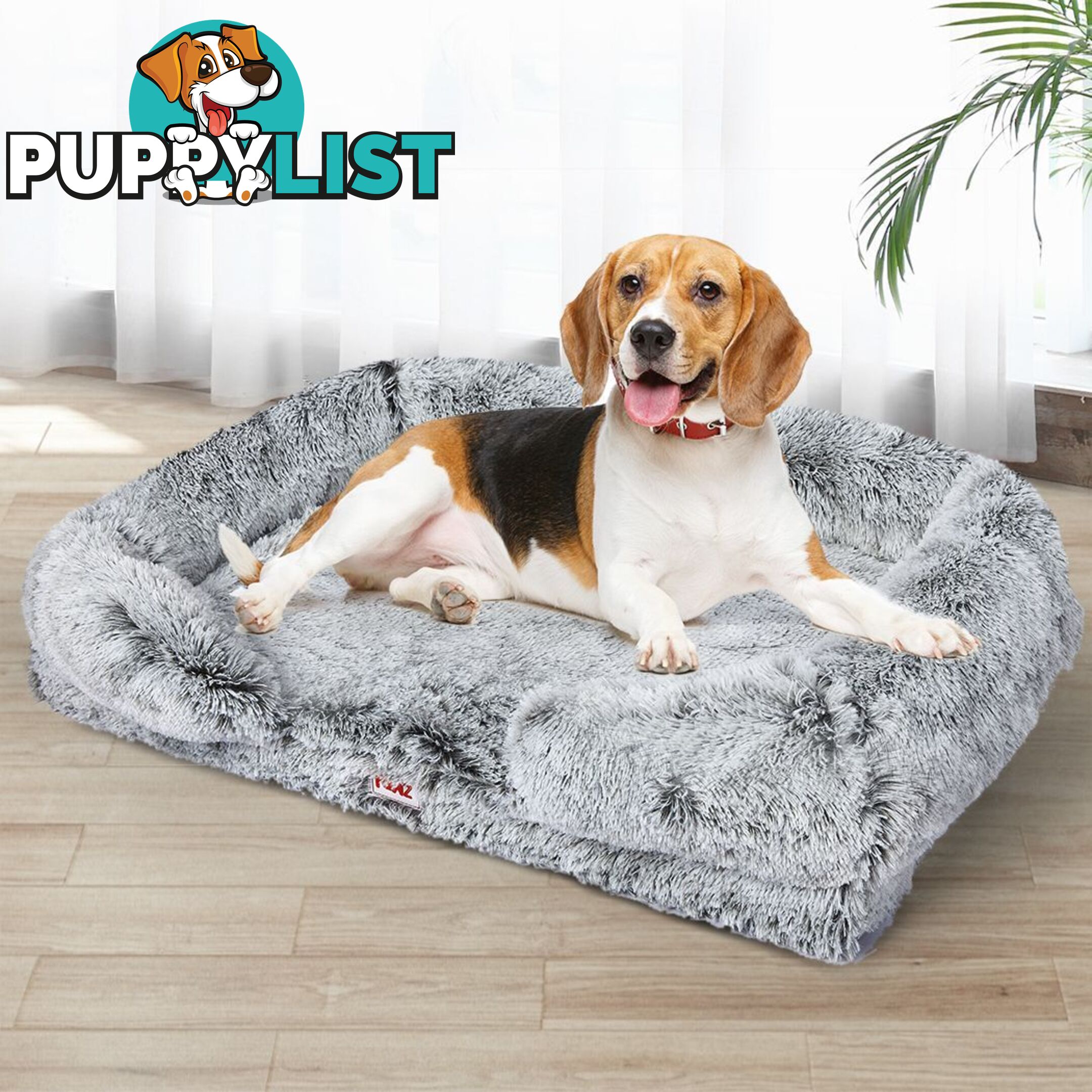 PaWz Pet Bed Orthopedic Sofa Dog Beds Bedding Soft Warm Mat Mattress Cushion - WB-PT1048-S-GY
