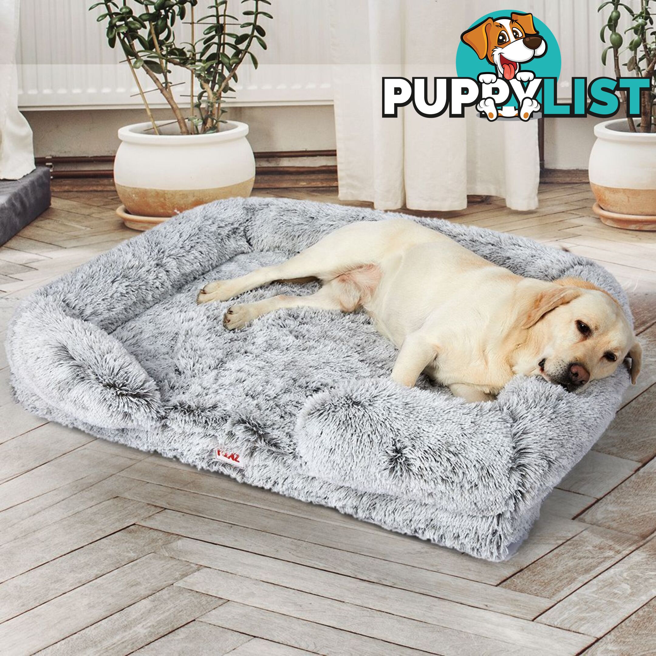 PaWz Pet Bed Orthopedic Sofa Dog Beds Bedding Soft Warm Mat Mattress Cushion - WB-PT1048-S-GY