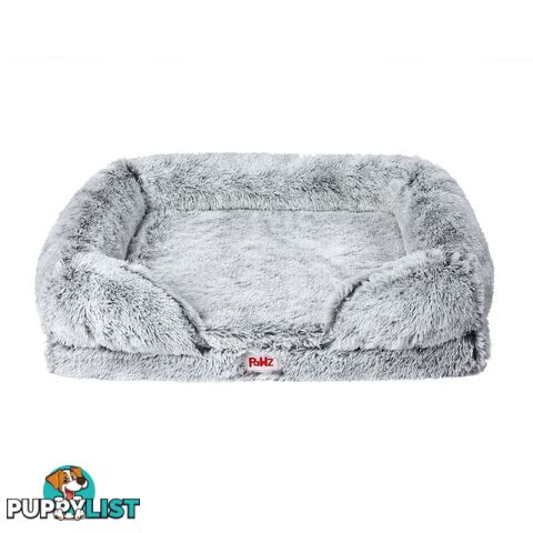PaWz Pet Bed Orthopedic Sofa Dog Beds Bedding Soft Warm Mat Mattress Cushion - WB-PT1048-S-GY