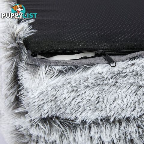 PaWz Pet Bed Orthopedic Sofa Dog Beds Bedding Soft Warm Mat Mattress Cushion - WB-PT1048-S-GY