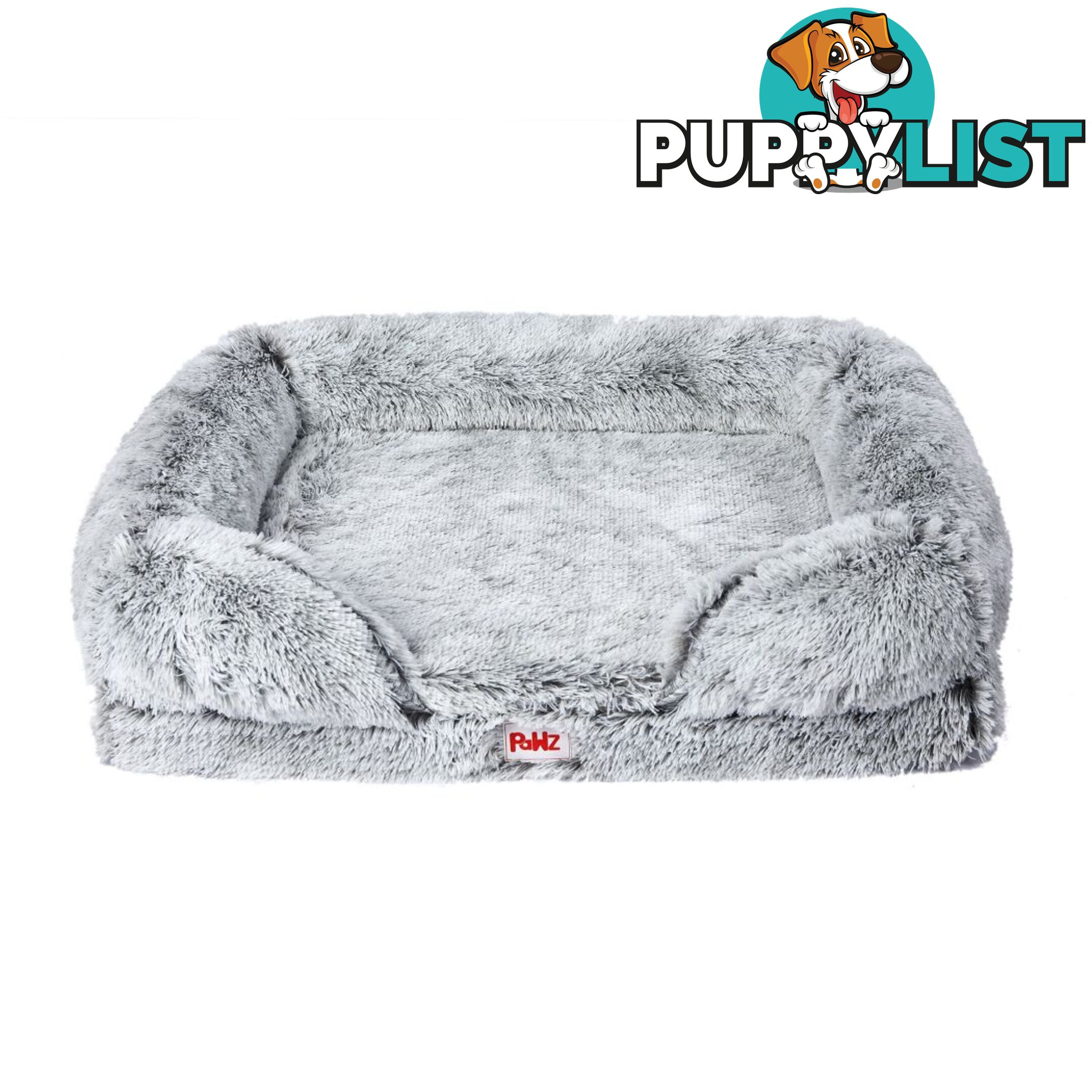 PaWz Pet Bed Orthopedic Sofa Dog Beds Bedding Soft Warm Mat Mattress Cushion - WB-PT1048-S-GY