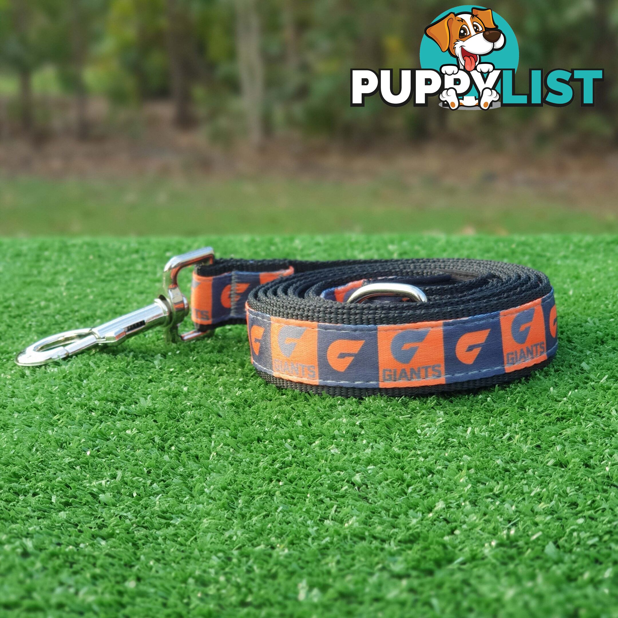 AFL Dog Leads, Footy - Aussie Rules - Moondidley Pets - MDPLDAFLBRBR