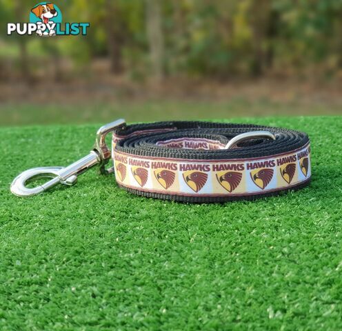 AFL Dog Leads, Footy - Aussie Rules - Moondidley Pets - MDPLDAFLBRBR