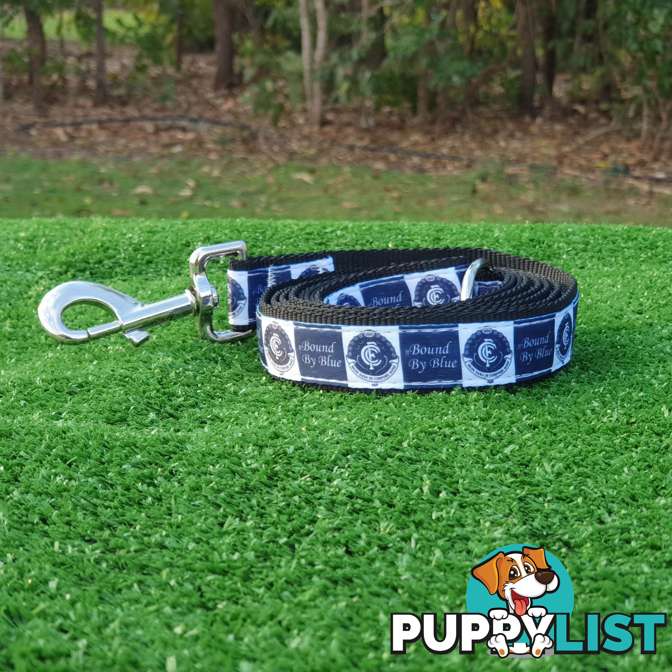AFL Dog Leads, Footy - Aussie Rules - Moondidley Pets - MDPLDAFLBRBR