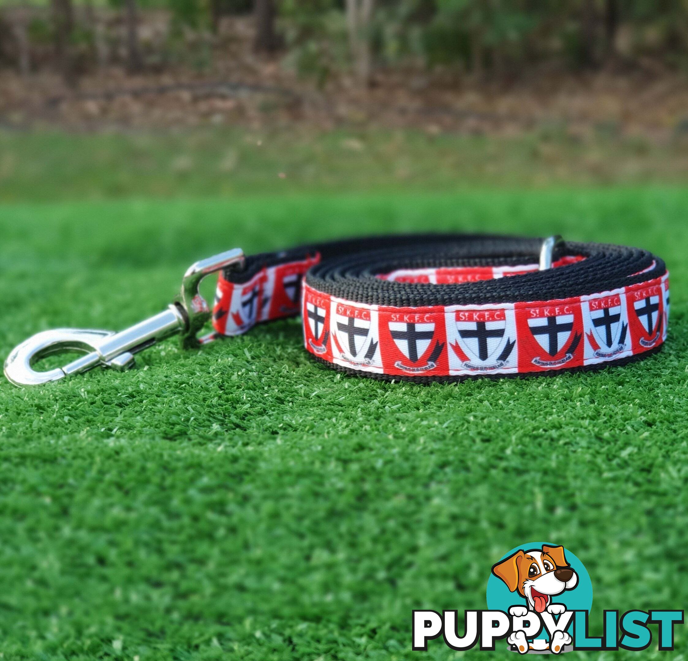 AFL Dog Leads, Footy - Aussie Rules - Moondidley Pets - MDPLDAFLBRBR
