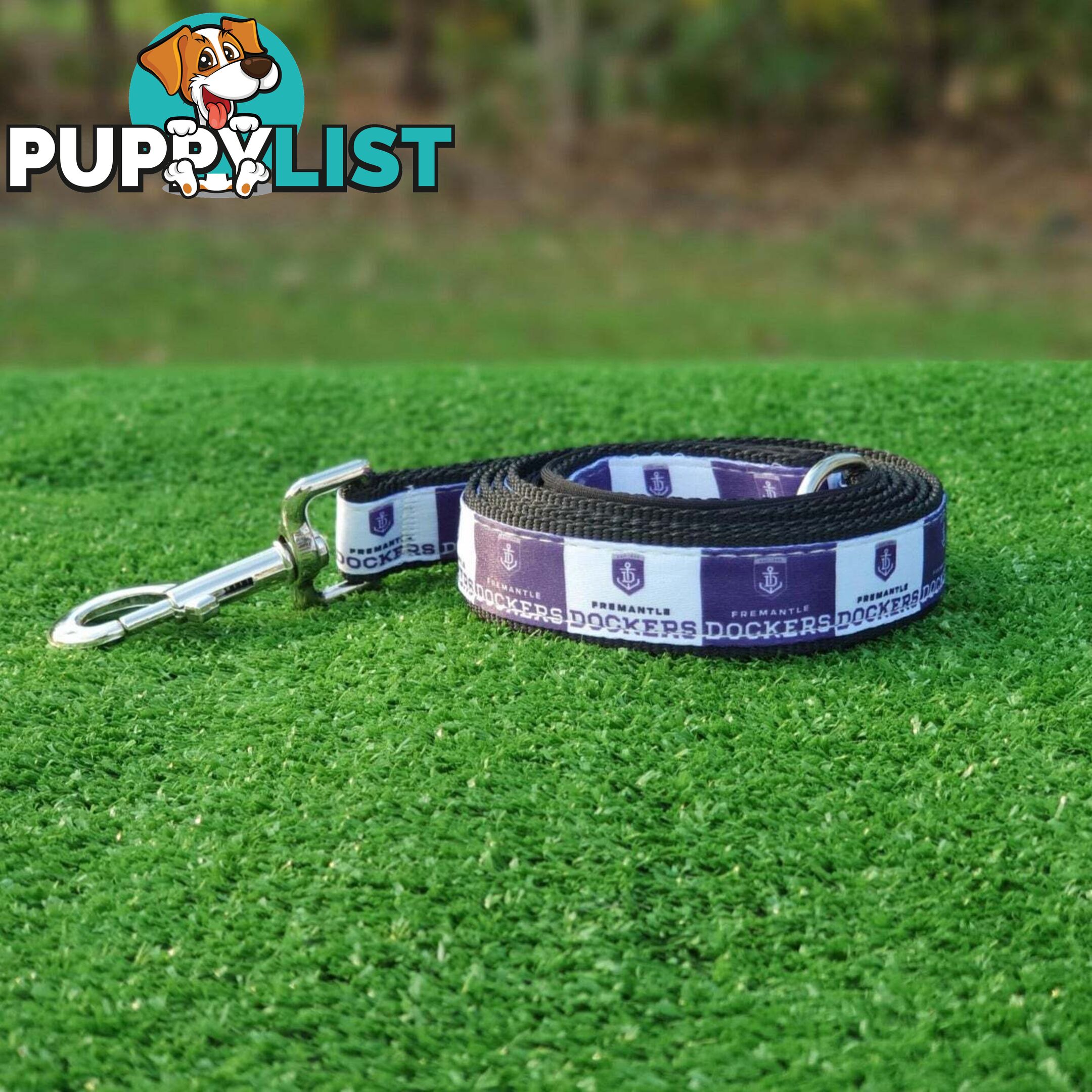 AFL Dog Leads, Footy - Aussie Rules - Moondidley Pets - MDPLDAFLBRBR