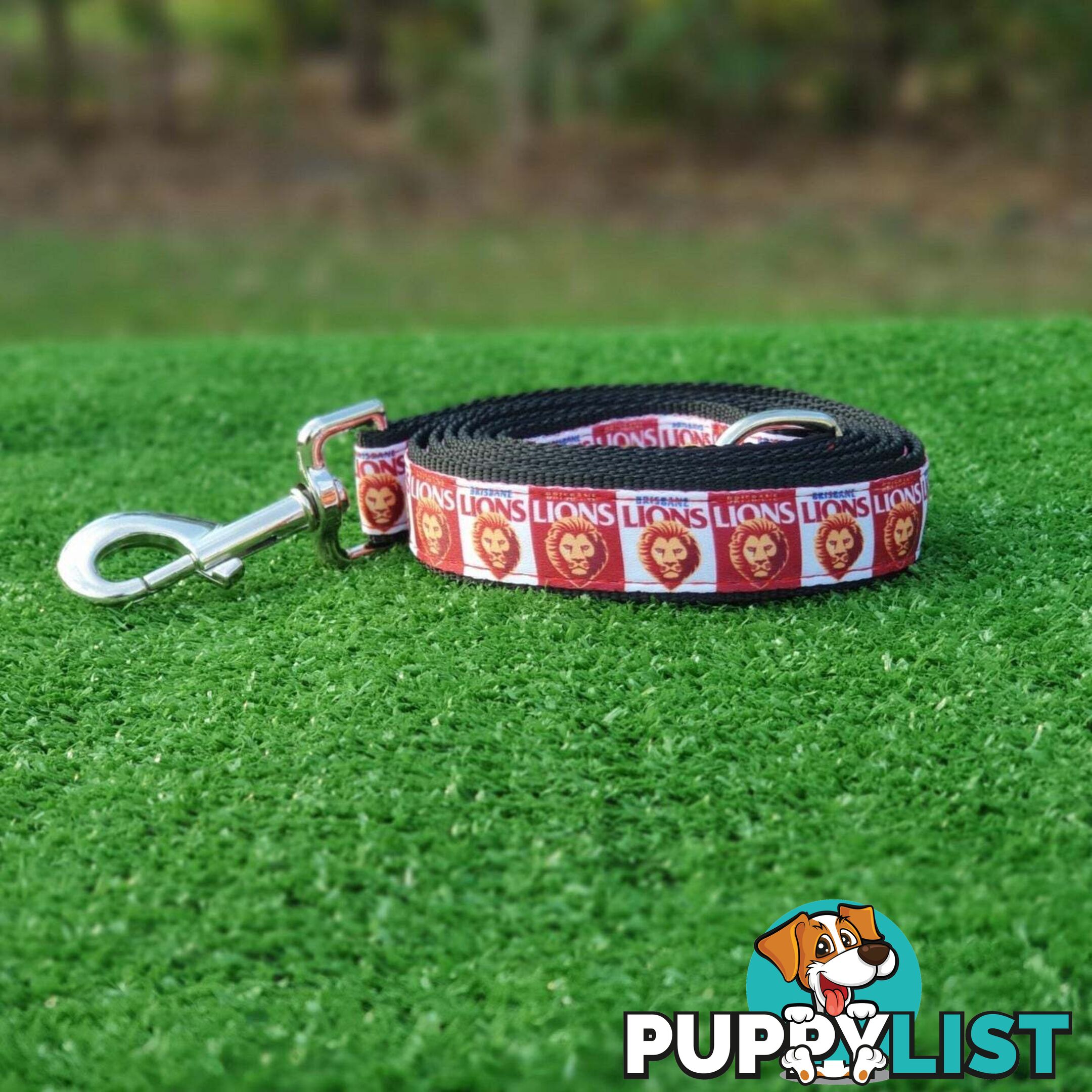 AFL Dog Leads, Footy - Aussie Rules - Moondidley Pets - MDPLDAFLBRBR